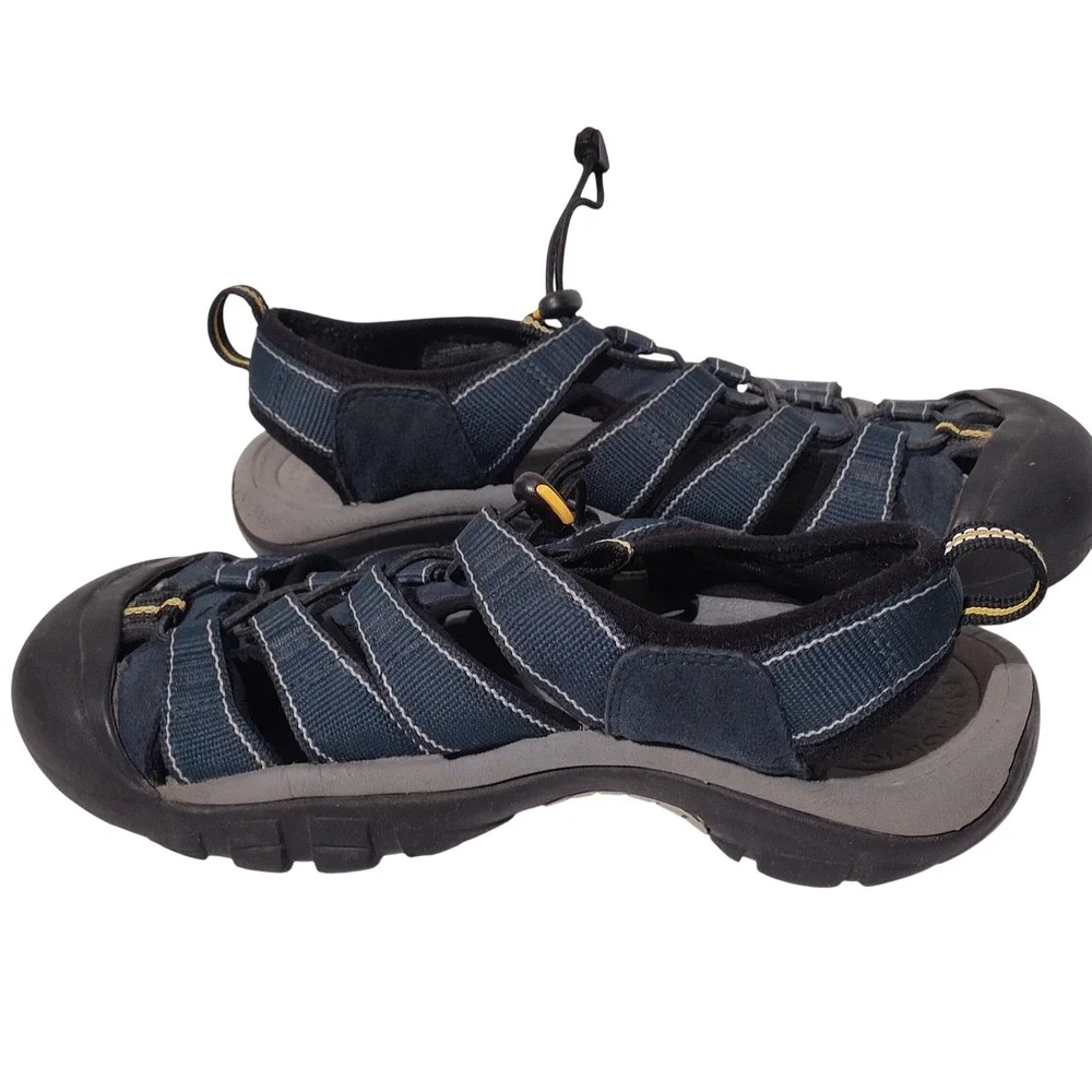 KEEN Newport H2 Mens Sandals Blue Waterproof Hiking Sport Shoes Size 10